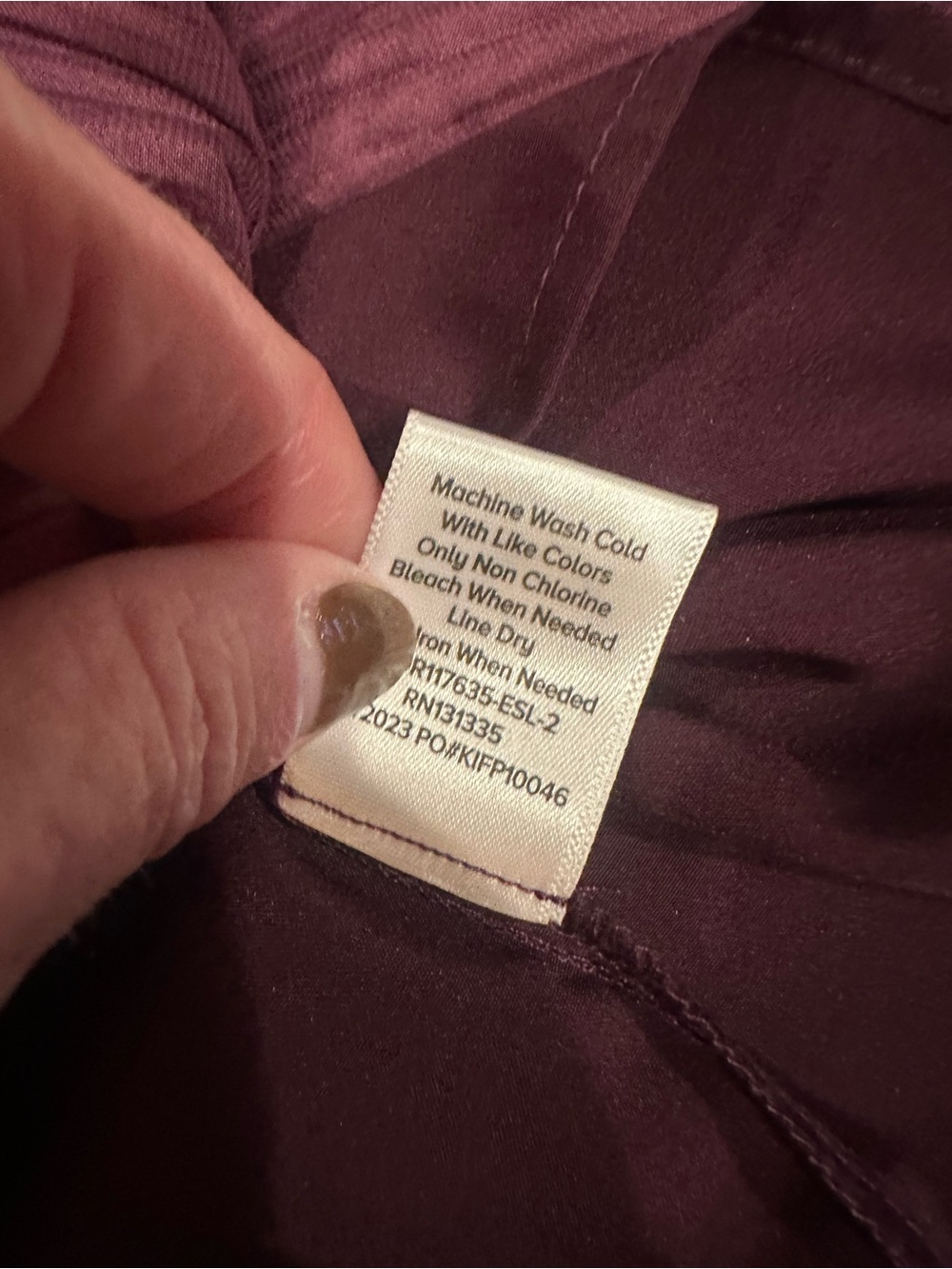 Evereve Deep Plum Long Sleeve Midi Dress - Picture 12 of 13